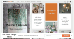 Desktop Screenshot of modern-wall-art.com